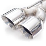 Stainless Works 15-19 Dodge Challenger 6.2L/6.4L Hemi 3in Legend Catback X-Pipe w/4in Quad Tips thumbnail 3