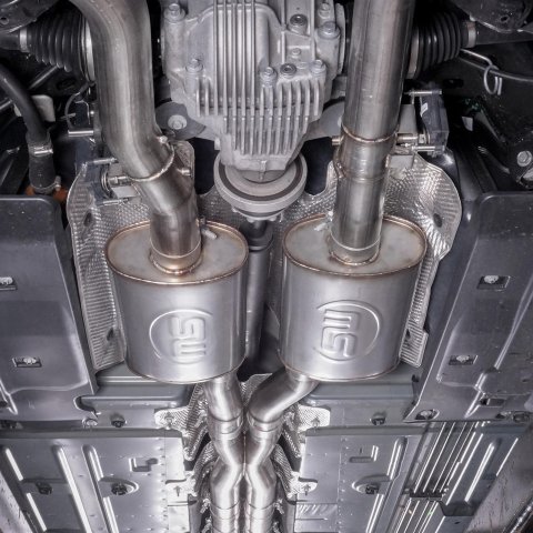 Stainless Works 15-19 Dodge Challenger 6.2L/6.4L Hemi 3in Redline Catback X-Pipe (Use Factory Tips) thumbnail 2