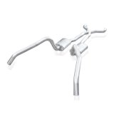 Stainless Works 62-67 Chevy Nova 3in Catback w/ X-Pipe Turbo Chambered Mufflers 3in Cores thumbnail 4