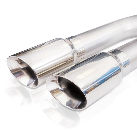 Stainless Works 15-19 Chevrolet Tahoe 5.3L/6.2L Legend Cat-Back Exhaust w/4in Polished Tips thumbnail 6