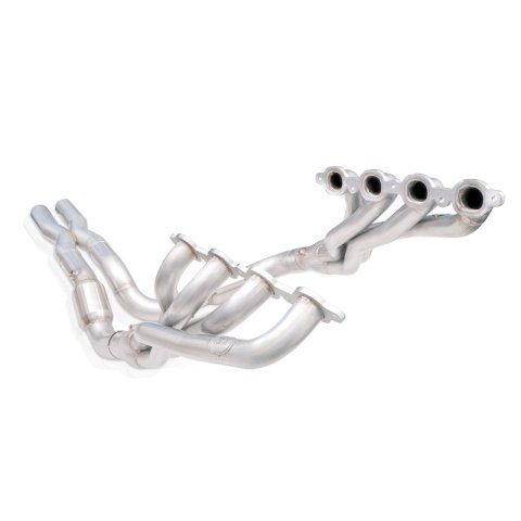Stainless Works 15-19 Chevrolet Tahoe 6.2L Headers 1-7/8in Primaries High-Flow Cats 3in Leads X-Pipe thumbnail 7