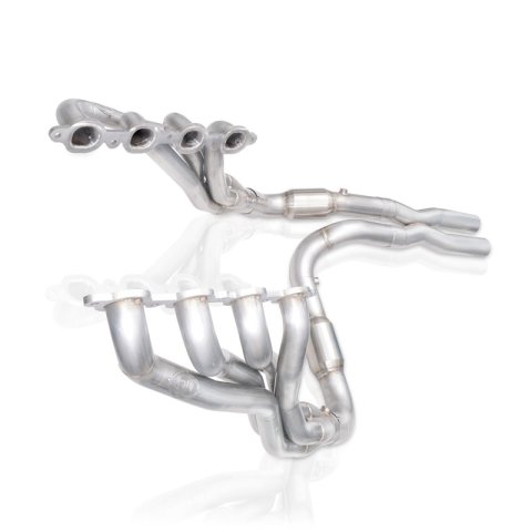 Stainless Works 15-19 Chevrolet Tahoe 6.2L Headers 1-7/8in Primaries High-Flow Cats 3in Leads X-Pipe thumbnail 8