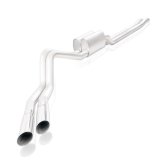 Stainless Works 15-25 Ford F150 5.0L Legend Aftermark Connection Dual 3.5in Side Exit Polished Tips thumbnail 1