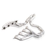 Stainless Works 2019+ Chevrolet Silverado 5.3L Catted Headers 1-7/8in Primaries 3in Leads Y-Pipe thumbnail 3