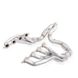 Stainless Works 2019+ Chevrolet Silverado 5.3L Catted Headers 1-7/8in Primaries 3in Leads Y-Pipe thumbnail 7