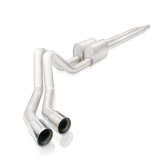 Stainless Works 2019+ Chevrolet Silverado 5.3L 3in Legend Catback Factory Connect Dual Polished Tip thumbnail 2