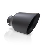Stainless Works 2019+ Ram Redline Catback With Black Tips thumbnail 2