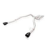 Stainless Works 2019+ Ram Redline Catback With Black Tips thumbnail 5