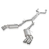 Stainless Works 2016+ Chevy Camaro SS 6.2L 3in Redline Catback w/AFM Valve NPP Valve 4in Quad Tips thumbnail 1