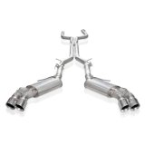 Stainless Works 2016+ Chevy Camaro SS 6.2L 3in Redline Catback w/AFM Valve NPP Valve 4in Quad Tips thumbnail 2
