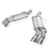 Stainless Works 2016+ Chevy Camaro SS 3in Redline Factory Connect Axle Back w/Valve & 4in Quad Tips thumbnail 2