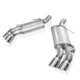 Stainless Works 2016+ Chevy Camaro SS 3in Legend Perf Connect Axle Back w/Valve & 4in Quad Tips thumbnail 4