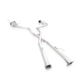 Stainless Works 18-19 Dodge Durango 6.4L Redline Catback Exhaust w/ Black Tips thumbnail 6