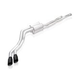 Stainless Works 2014+ Toyota Tundra 5.7L Redline Series Cat-Back Exhaust w/Black Tips thumbnail 4