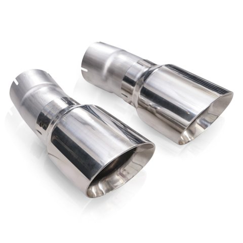 Stainless Works 4in Double Wall Slash-Cut Polished Tip Kit thumbnail 6
