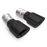 Stainless Works 4in Double Wall Slash-Cut Black Tip Kit thumbnail 6