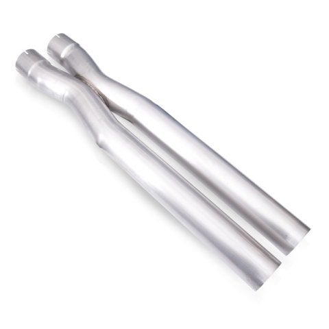Stainless Works 3in X-Pipe (Parallel) w/ 4.125in Center-to-Center - 3in ID Expanded Inlets thumbnail 2