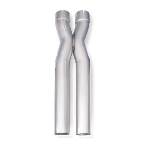 Stainless Works 3in X-Pipe (Parallel) w/ 4.125in Center-to-Center - 3in ID Expanded Inlets thumbnail 3