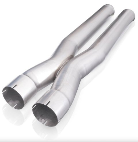 Stainless Works 3in X-Pipe (Parallel) w/ 4.125in Center-to-Center - 3in ID Expanded Inlets thumbnail 4