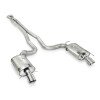Stainless Works 09-15 Cadillac CTS-V Sedan 3in Catback System X-Pipe Turbo S-Tube Mufflers 4in Tips thumbnail 4
