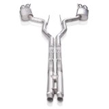 Stainless Works 2018+ Ford Mustang GT 3in Legend Series Catback H-Pipe w/Active Valves & Quad Tips thumbnail 2
