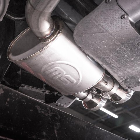 Stainless Works 2020 Ford GT500 Legend Catback H-Pipe Exhaust Factory Connect - Polished Tips thumbnail 1