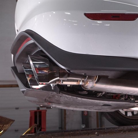 Stainless Works 2020 Ford GT500 Legend Catback H-Pipe Exhaust Factory Connect - Polished Tips thumbnail 3