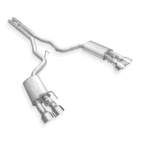 Stainless Works 2020 Ford GT500 Legend Catback H-Pipe Exhaust Factory Connect - Polished Tips thumbnail 6
