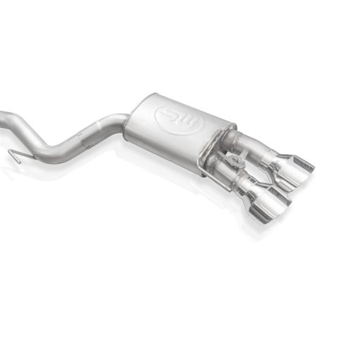 Stainless Works 2020 Ford GT500 Legend Catback H-Pipe Exhaust Factory Connect - Polished Tips thumbnail 8