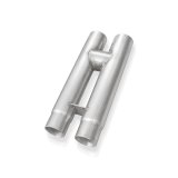 Stainless Works 2020 Ford GT500 Legend Catback H-Pipe Exhaust Factory Connect - Black Tips thumbnail 4