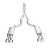 Stainless Works 2020 Ford GT500 Legend Catback X-Pipe Exhaust Factory Connect - Polished Tips thumbnail 6