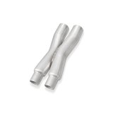 Stainless Works 2020 Ford GT500 Legend Catback X-Pipe Exhaust Factory Connect - Black Tips thumbnail 7