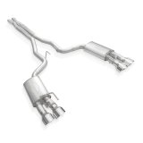Stainless Works 2020 Ford GT500 Redline Catback X-Pipe Exhaust Factory Connect - Polished Tips thumbnail 1