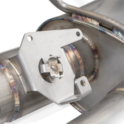 Stainless Works 2020 Ford GT500 Redline Catback X-Pipe Exhaust Factory Connect - Black Tips thumbnail 2