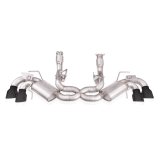 Stainless Works 20-21 Chevrolet Corvette C8 6.2L Legend Cat-Back Exhaust w/ Matte Black Tips thumbnail 1