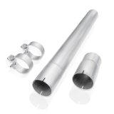 Stainless Works 20-21 Ford F-250/F-350 7.3L 304L SS Resonator Delete thumbnail 1