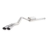 Stainless Works 2020-21 Silverado HD 6.6L Redline Catback Polished Tips thumbnail 1