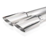 Stainless Works 2020-21 Silverado HD 6.6L Redline Catback Polished Tips thumbnail 4