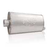Stainless Works 2020-21 Silverado HD 6.6L Redline Catback Black Tips thumbnail 3