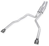 Stainless Works 2021 Ram TRX 6.2L Redline Catback w/ Black Chrome Tips thumbnail 2