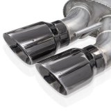 Stainless Works 16-21 Camaro SS 3in Legend Factory Connect Axle Back w/Valve - 4in Quad Black Tips thumbnail 1