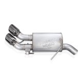Stainless Works 16-21 Camaro SS 3in Legend SW Connect Axle Back w/Valve - 4in Quad Black Tips thumbnail 8
