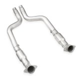 Stainless Works 15-21 Dodge Challenger/Charger 6.2L/6.4L High-Flow Catted Midpipe Kit 3in thumbnail 1