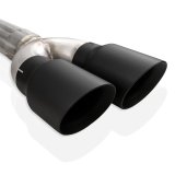 Stainless Works 15-21 Dodge Challenger 5.7/6.2/6.4L Legend Axle Back Exhaust System w/ Black-Out Tip thumbnail 1