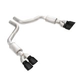 Stainless Works 15-21 Dodge Challenger 5.7/6.2/6.4L Legend Axle Back Exhaust System w/ Black-Out Tip thumbnail 6
