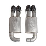 Stainless Works 18-21 Mustang GT Axle Back Legend Exhaust - Black Tips thumbnail 1