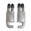 Stainless Works 18-21 Mustang GT Axle Back Redline Exhaust - Black Tips thumbnail 2