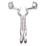 Stainless Works 18-21 Ford Mustang GT 3in Legend Series Catback X-Pipe w/Quad Tips w/o Active Valves thumbnail 9