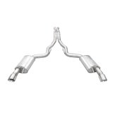 Stainless Works 2024 Mustang GT Catback Dual Tips Legend Sound X-Pipe Factory Connect Exhaust thumbnail 1