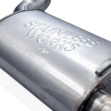 Stainless Works 2024 Mustang GT Catback Dual Tips Legend Sound H-Pipe Factory Connect Exhaust thumbnail 4